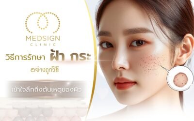 วิธีการการรักษา ฝ้ากระ อย่างถูกวิธีเข้าใจลึกถึงต้นเหตุของผิว